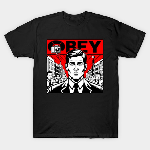 Obey Future T-Shirt by ArtFactoryAI